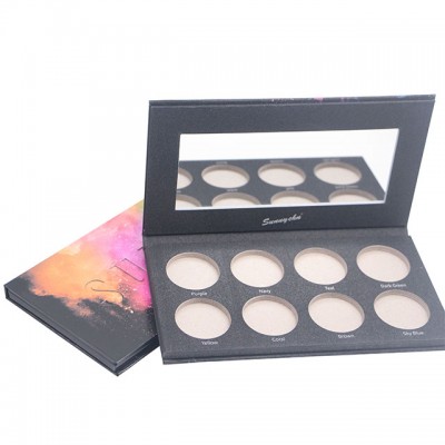 makeup palettes private logo cardboard eyeshadow palette make up packaging eco fridendly cosmetic packaging